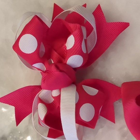 Pink and white bow bundle (3) - Picture 2 of 4